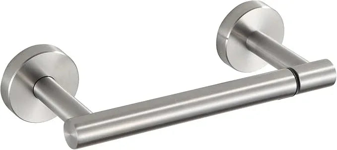 BGL Toilet Paper Holder Brushed Nickel Wall Mount, Brush Nickel Bathroom Toilet Paper Holder Brushed Nickel SUS 304 Stainless Steel, Double Post Pivoting Toilet Paper Roll Holder for Bathroom RV - ModernBath