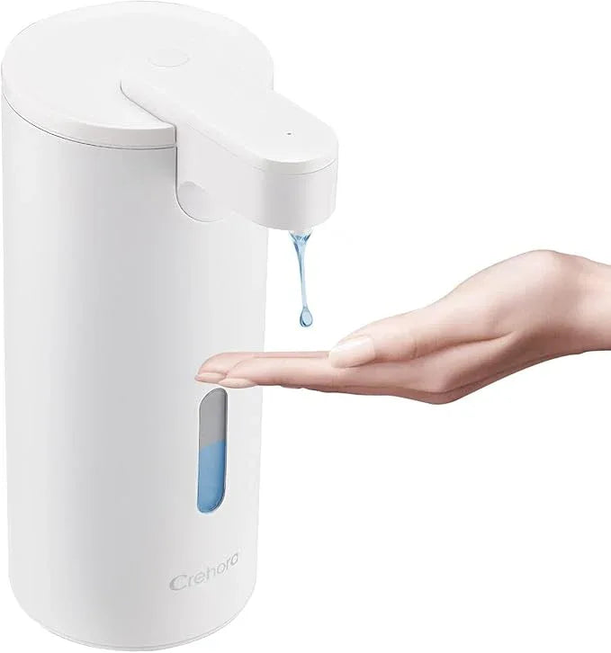 Automatic Soap Dispenser, Automatic Soap Dispenser Touchless, Kitchen & Bathroom, 3 Adjustable Volume for Liquid Soap, Water-Resistant, Hotel, Restaurant and School, Clog-Free, White - ModernBath