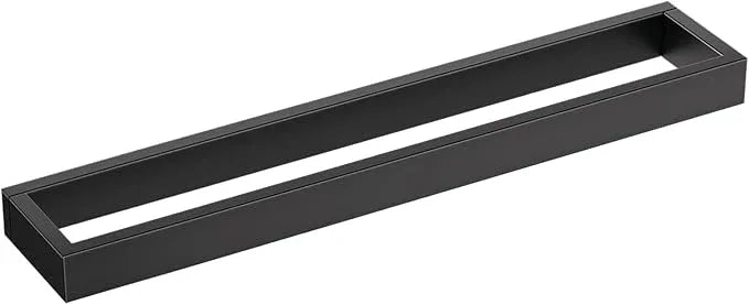 TNOMS Single Towel Bar Towel Holder Bathroom Hardware Accessories,Stainless Steel Wall-Mounted Towel Rack Towel Rail,20 Inches Matte Black - ModernBath