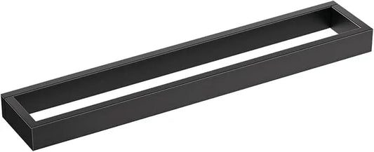 TNOMS Single Towel Bar Towel Holder Bathroom Hardware Accessories,Stainless Steel Wall-Mounted Towel Rack Towel Rail,20 Inches Matte Black - ModernBath