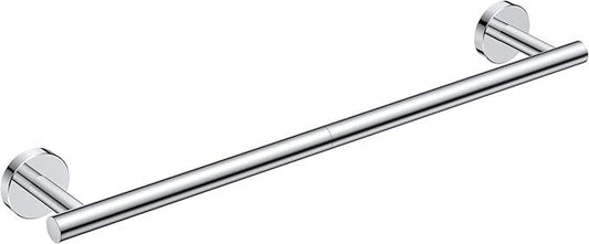 FORIOUS Towel Bar Wall Mounted, Stainless Steel Towel Racks for Bathroom, Includes Wall Mounting Hardware (Chrome, 20 Inch) - ModernBath