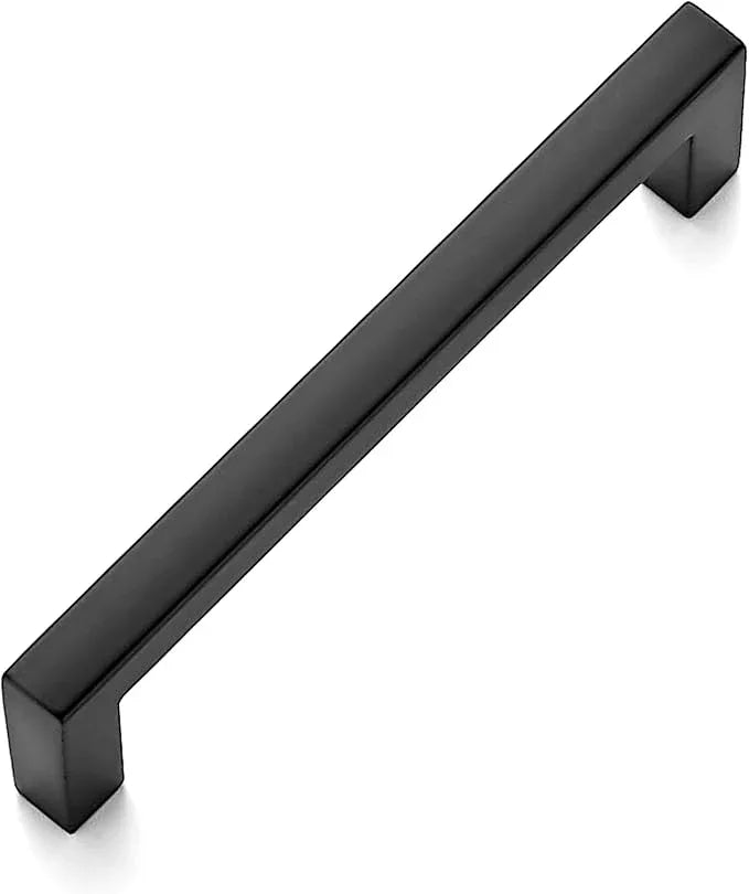 Ravinte Solid 3-3/4 Inch Center to Center Slim Square Bar Drawer Handles - Cabinet Hardware in Matte Black - Kitchen Handles and Pulls for Drawers and Cabinets - ModernBath