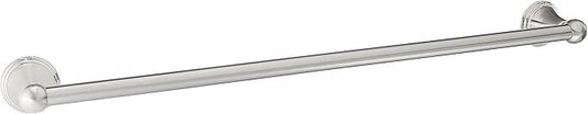 Amazon Basics Straight Modern Towel Bathroom Bar, 24 inch, Satin Nickel - ModernBath