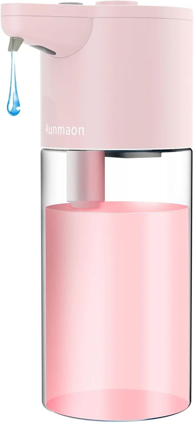 Aunmaon Automatic Touchless Soap Dispenser, Adjustable Volume for Thick & Thin Liquids, Hands-Free for Kitchen & Bathroom - ModernBath