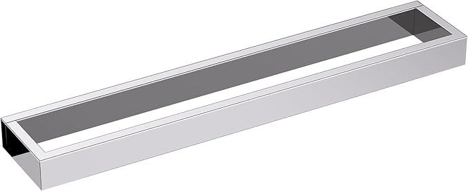 TNOMS Single Towel Bar Towel Holder Bathroom Hardware Accessories,Stainless Steel Wall-Mounted Towel Rack Towel Rail,20 Inches Polished Chrome - ModernBath