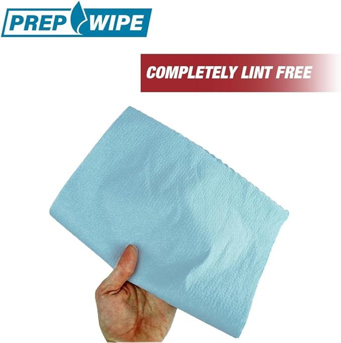 Prep Wipe Premium Lint-Free Wipes (4 Boxes / 1200 Sheets) | Polypropylene Heavy Duty Shop Cloths | Solvent & Oil Absorbent Towels | 10" x 14" - ModernBath