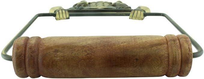 Renovators Supply Toilet Paper Holder - Antique Wall Mount Toilet Paper Holder - Sanitary Paper Holder - Vintage Bathroom Decor - Colonial Tissue Holder - Antique Brass, Vintage, Pack of 1 - ModernBath