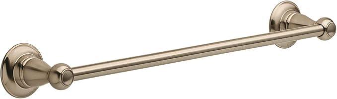 Delta Faucet Porter 18 inch Towel Bar, SpotShield Brushed Nickel , Bathroom Accessories, PTR18-BN - ModernBath