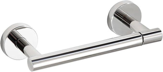 BGL Toilet Paper Holder Mirror Polish Wall Mount, Bathroom Toilet Paper Holder Brushed Nickel SUS 304 Stainless Steel, Double Post Pivoting Toilet Paper Roll Holder for Bathroom RV - ModernBath
