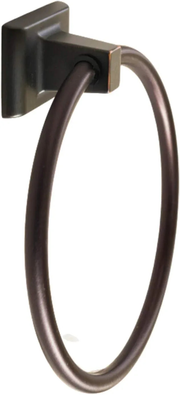 SENTO Cellar Classic Bathroom Accessories Set, Heavy Duty Metal Bath Hardware Set Wall Mounted, Includes Robe Hook, Toilet Paper Holder, Towel Ring, 18” & 24” Towel Bar (5-Piece, Oil-Rubbed Bronze) - ModernBath