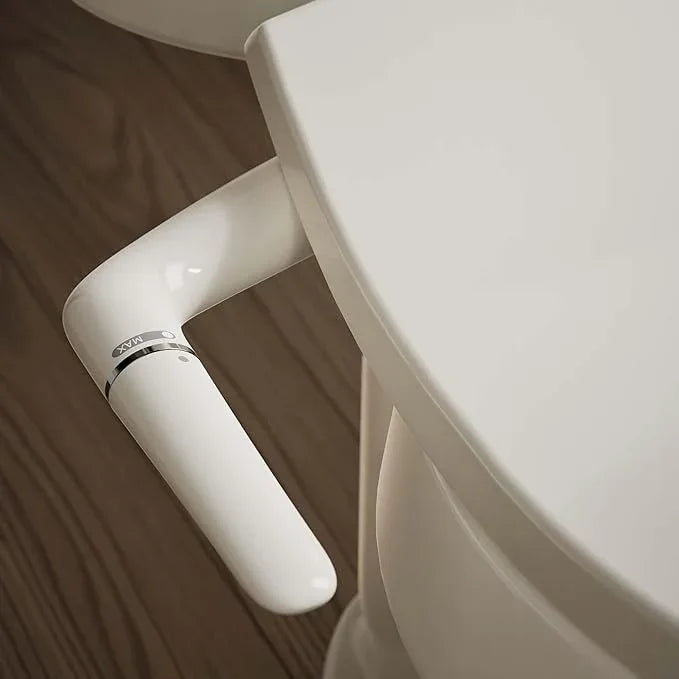 Kohler PureWash M250 Manual Elongated Bidet Toilet Seat, Biscuit, Quiet-Close Lid Prevents Slamming, Cool Water, Easy Installation with Quick-Release Hinges, Adjustable Spray Position & Pressure - ModernBath