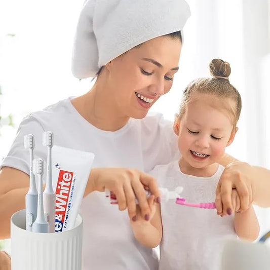BSDISP White Toothbrush Holders for Bathrooms - 1 Cups Ceramic Toothbrush Toothpaste Holders, White Bathroom Tumbler Cups Reusable Toothbrush Mouthwash Cup, Bathroom Counter Organizer. - ModernBath