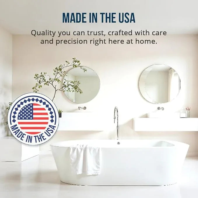 The Original Refinished Bathtub Mat - No Suction Cup Bath Mat, Designed for Textured and Refinished Bathtubs Made of Rubber Not Cheap Plastic, Great for Children and Elderly (Pink) - ModernBath
