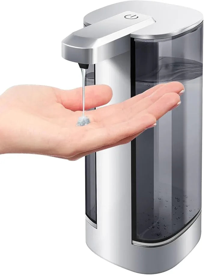 Automatic Liquid Soap Dispenser, Rechargeable, Touchless, 17oz/500ml with 4 Adjustable Soap Levels, Wall Mount & Waterproof, Liquid Hand/Dish Soap Dispenser for Bathroom Kitchen - ModernBath