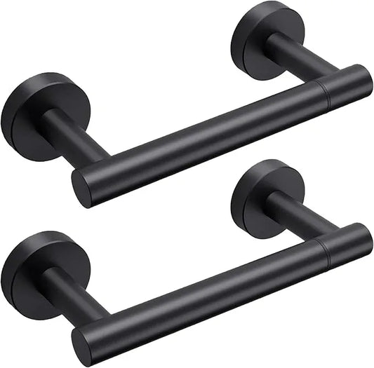 Day Moon™ (2 Pack) Matte Black Toilet Paper Holder - Black Toilet Paper Holder Wall Mount - ModernBath