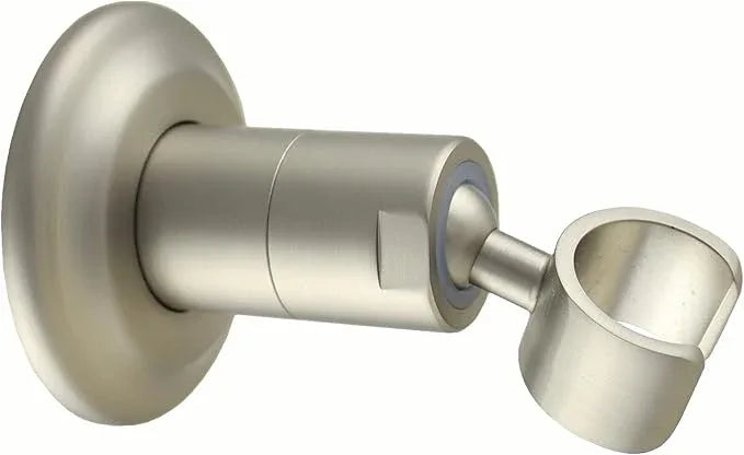 High Sierra® - Solid Metal Wall Mounted Holder for Handheld Shower Heads - Brushed Nickel Finish - ModernBath