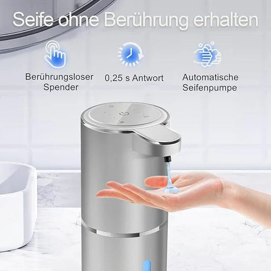 Automatic Liquid Soap Dispenser Bathroom Kitchen Dish Liquid Body Shampoo Shower Gel Hand Free Liquid Wall Mount Touchless Soap Dispenser 380ml Auto Liquid Dispenser Sylfu - ModernBath