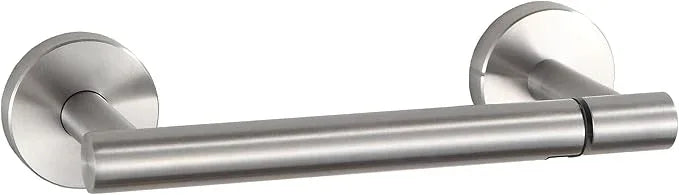 BVL Toilet Paper Holder Brushed Nickel Wall Mount Stainless Steel 304 Large Mega Roll - ModernBath