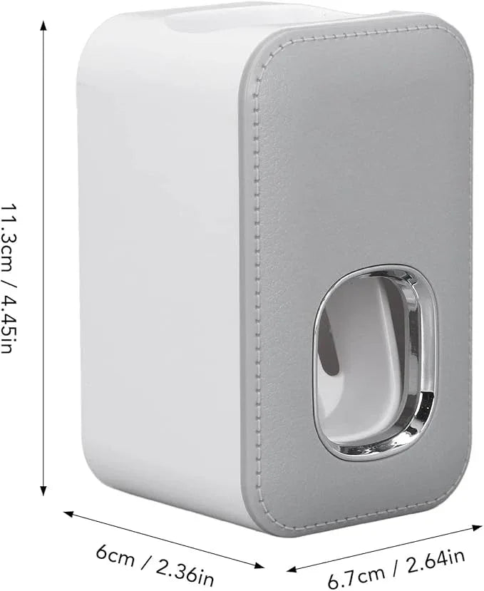 Toothpaste Dispenser, Wall Toothpaste Dispenser, Toothpaste Squeezer Mounted Automatic Toothpaste Squeezer Detachable Panel Easy Smart Bathroom Accessories for Home - ModernBath