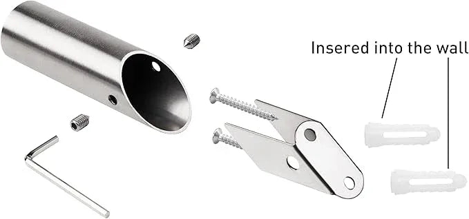 NINETREX Towel Hooks Brushed Nickel Modern Wall Hooks SUS 304 Stainless Steel Heavy Duty Hook for Bathroom Entryway Bedroom Coat Key Mudroom Garage, Wall Mounted 4 Pack - ModernBath