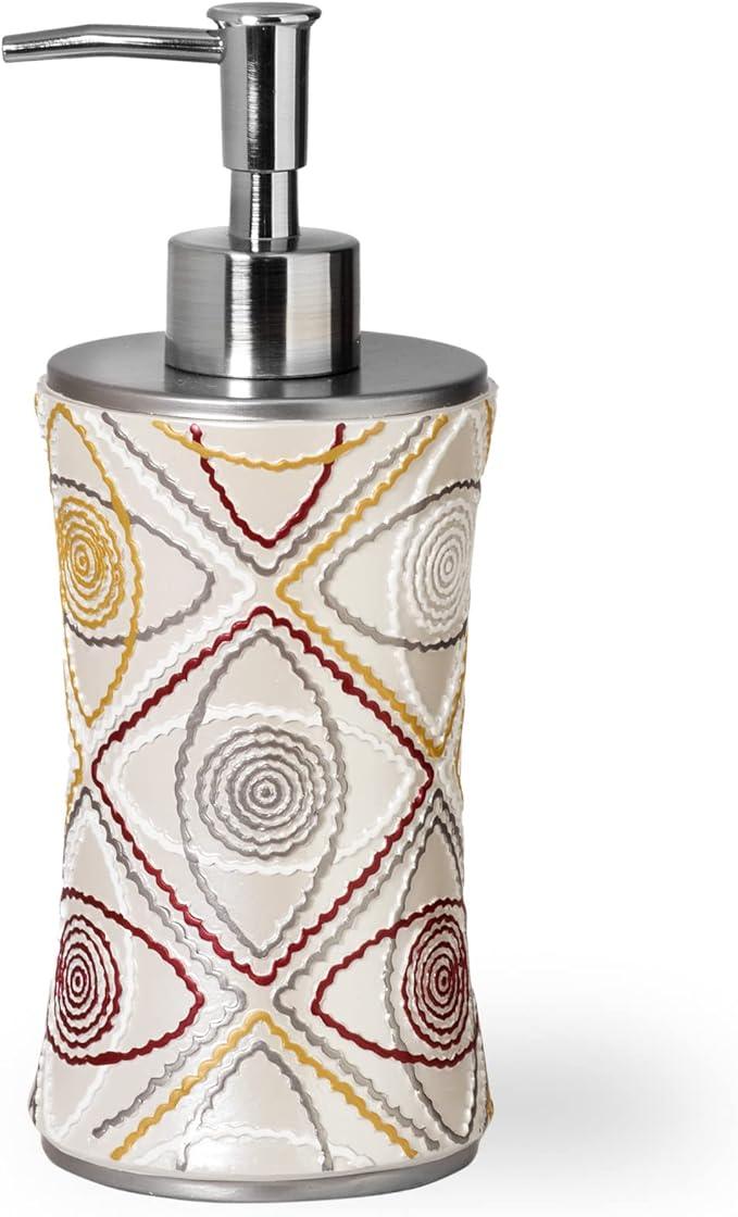 Zahari Home 4pc Sedona Stylish Bathroom Accessories Set Shower Soap Dispenser, Tumbler, Tooth Brush Holder and Toothpaste Holder, Soap Dish Classic Contemporary Decor Unique Design Modern Bath Set - ModernBath