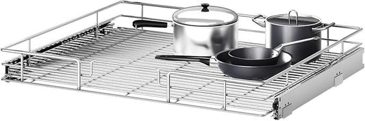 Pull Out Cabinet Organizer 25½" W x 21½" D, Heavy Duty Cabinet Pull Out Shelves, Slide Out Drawers Organization for Kitchen Cabinets Bathroom - ModernBath