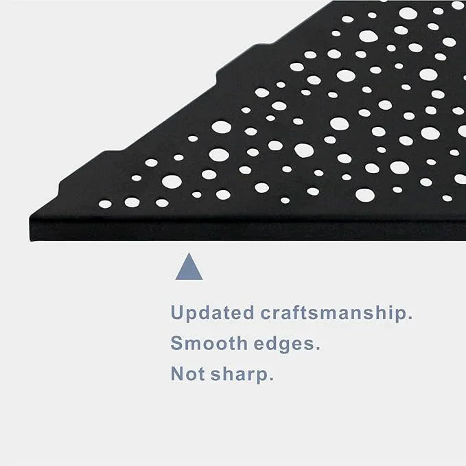Shower Corner Shelf 10" No Drill,10" 304 Stainless Steel, Recessed Bathroom Shelves Grout in Shelf for Tiled Wall,Matte Black,2 Pack - ModernBath