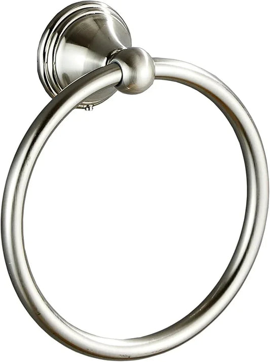 Towel Ring for Bathroom, Brushed Nickel Hand Towel Holder 1 Pack, Bathroom Accessories and Towel Racks for Bathroom Wall Mount - ModernBath
