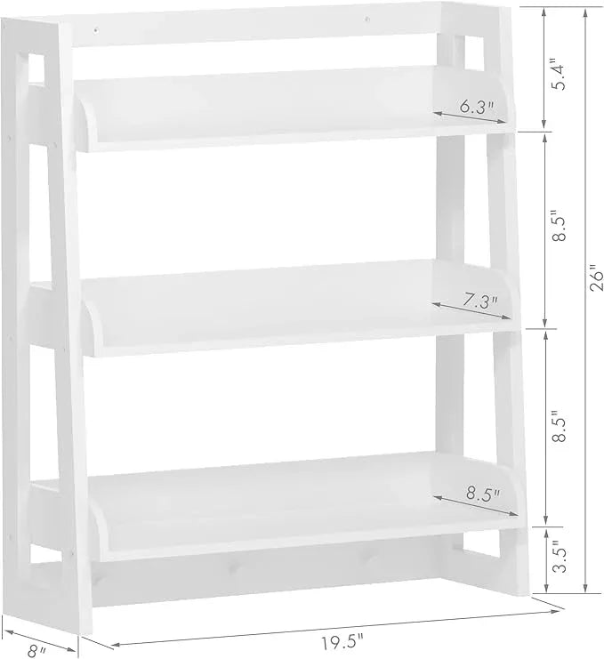 UTEX Bathroom Wall Shelf, Over Toilet Storage Shelf Organizer, 3-Tier Wall Mount Shelf Rack with Hook, White - ModernBath