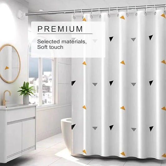 LQFMEHOT Shower Curtain Liner, 5G Shower Liners with 12 Rustproof Metal Grommets and Weighted Magnets, Waterproof Duty Shower Curtains for Shower Bathroom 72 x 72 - ModernBath