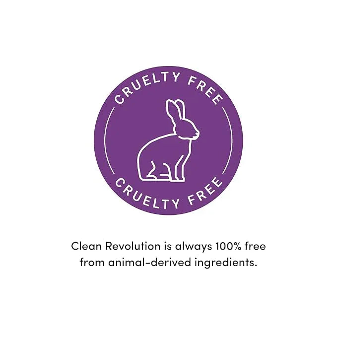 Clean Revolution Liquid Gel Hand Soap, Silky Rich Liquid, Quick Lather, Fast Rinsing, Contains Real Essential Oils (Natural Lavender) 64 Fl Oz - ModernBath