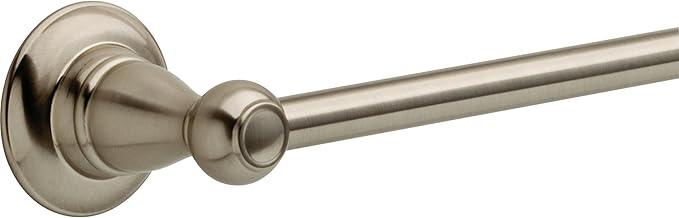 Delta Faucet Porter 18 inch Towel Bar, SpotShield Brushed Nickel , Bathroom Accessories, PTR18-BN - ModernBath