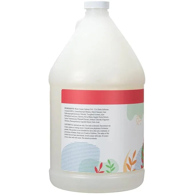 Ginger Lily Farms Botanicals All-Purpose Liquid Hand Soap Refill, 100% Vegan & Cruelty-Free, Apple Pear Scent, 1 Gallon (128 fl. oz.) - ModernBath