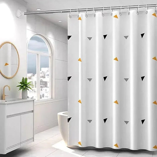 LQFMEHOT Shower Curtain Liner, 5G Shower Liners with 12 Rustproof Metal Grommets and Weighted Magnets, Waterproof Duty Shower Curtains for Shower Bathroom 72 x 72 - ModernBath