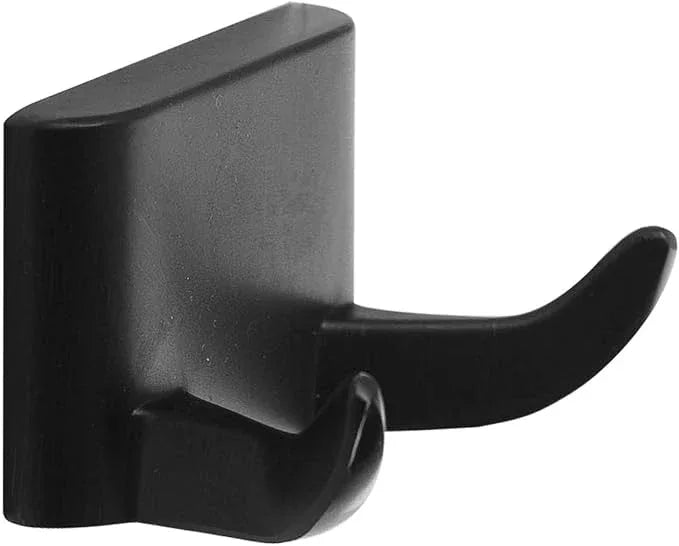 SENTO Cellar Classic Bathroom Accessories Set, Heavy Duty Metal Bath Hardware Set Wall Mounted, Includes Robe Hook, Standard Toilet Paper Holder, Towel Ring, 24” Towel Bar (4-Piece, Matte Black) - ModernBath