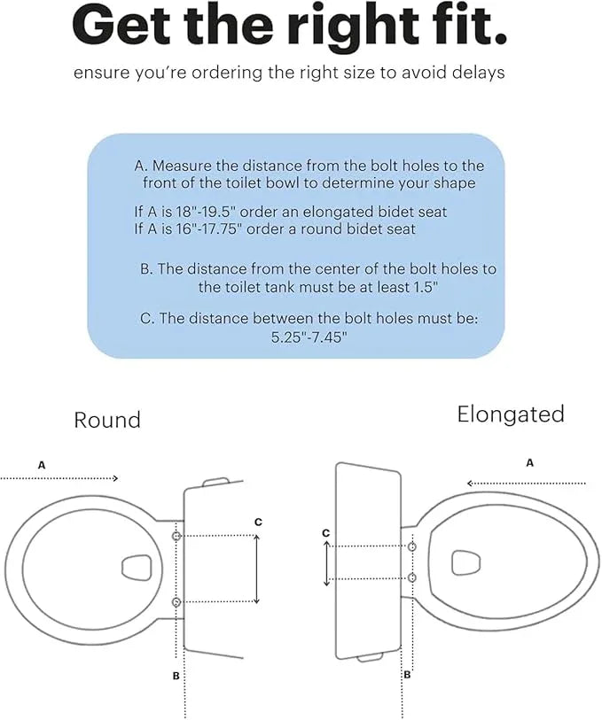 Brondell LS1800-RW Swash Electric Bidet Toilet Seat with Oscillating Stainless Steel Nozzle, Warm Air Dryer, Heated, Night Light, Gentle Close Lid, Thin Profile, Remote Control, Round - ModernBath
