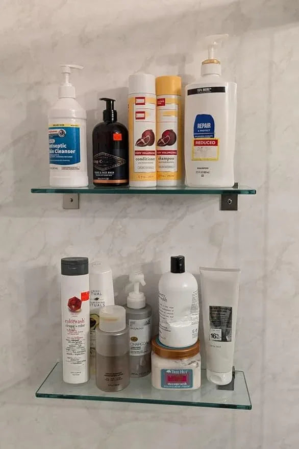 Shower Caddy, 100% Rustproof Shower Shelves for Inside Shower, No Drilling Bathroom Organizers and Storage, 2 Pack Large Capacity Bathroom Shelves for Kitchen & Home Decor - ModernBath