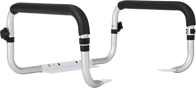 BIRDROCK HOME Toilet Seat Safety Rail for Seniors | Handrail Support Safety Frame for Bathroom | Easy Install - Elderly, Handicap, Bariatrics, Medical Disabled | Raised, Elevated, Assistance, Commode - ModernBath