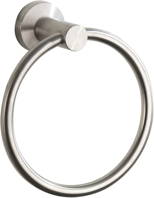 BGL Towel Ring Brushed Nickel, Bath Hand Towel Ring Stainless Steel Round Towel Holder for Bathroom - ModernBath