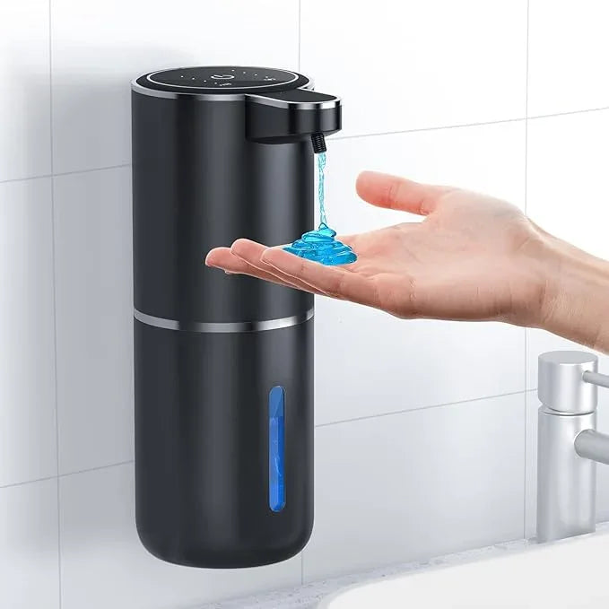 Fantictas Automatic Soap Dispenser Touchless Automatic Liquid Soap Dispenser 4 Adjustable 1200mAh Soap Dispensing Levels Wall Mount for Kitchen and Bathroom - ModernBath