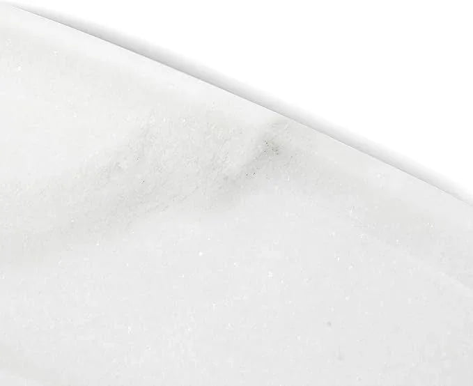 PracFit Natural Marble Tray – Real Stone for Bathroom, Vanity, Counter, and Home Decor. Perfect for Jewelry, Candles, and Cosmetics. Durable, Elegant, and Unique Made of Real Stone（Travertine） - ModernBath