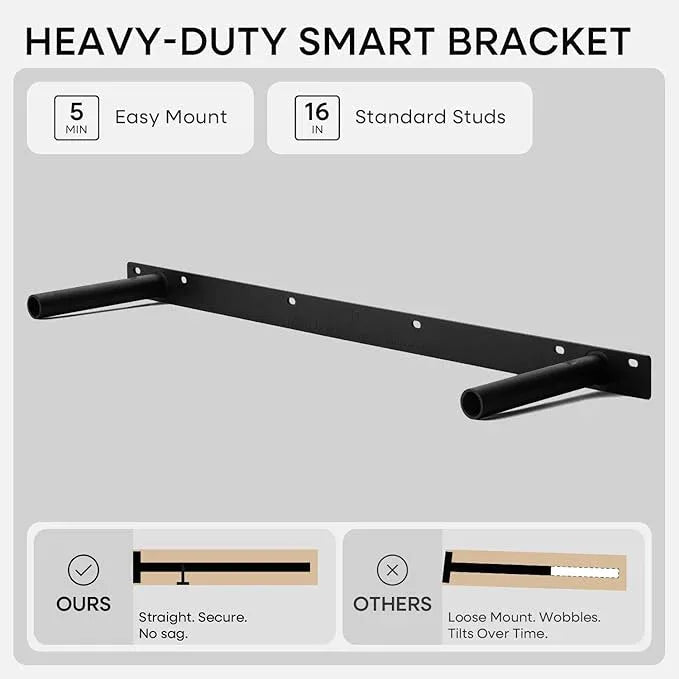 Homeforia 30 inch Natural Floating Shelf, High End Solid Real Wood 30inch Small Floating Shelves for Wall Mounted, Natural Wooden Floating Shelves, Heavy Duty Bracket, 30 X 6.5 X 1.75 in, Set of 4 - ModernBath