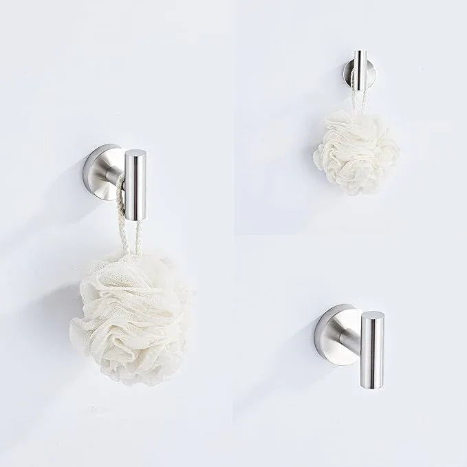 Brushed Nickel Bathroom Hardware Set 5 Piece with Towel Racks for Bathroom, SUS304 Stainless Steel Bath Towel Bar Set, 24 Inch Wall Mounted Accessories Kit… - ModernBath