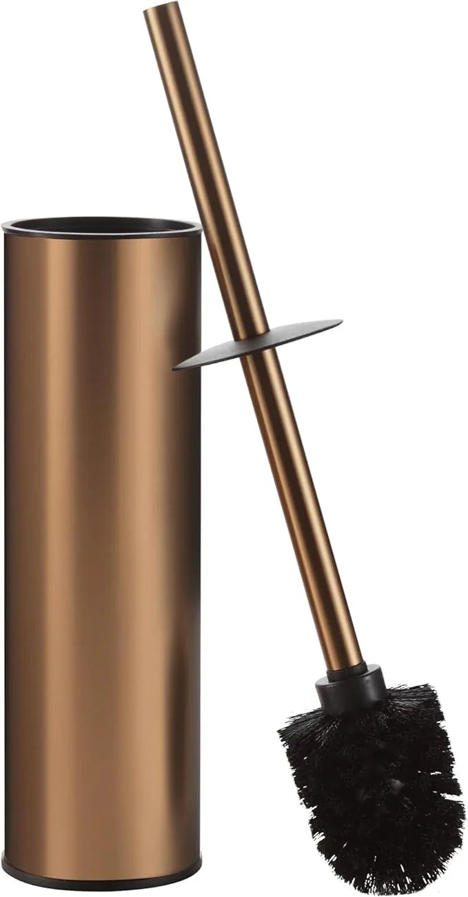 BGL Rose Gold Toilet Brush and Holder,Stainless Steel Toilet Brushes for Bathroom with Holder - ModernBath