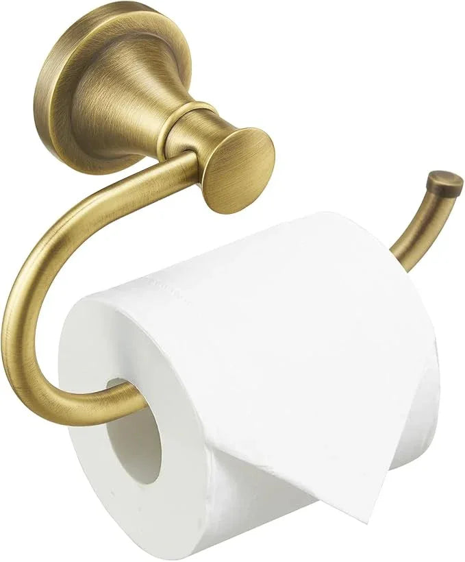 BESy Antique Brass Toilet Tissue Paper Holder Bathroom Accessories Toilet roll Paper Hanger, SUS304 Stainless Steel,Wall Mounted, Rustproof - ModernBath