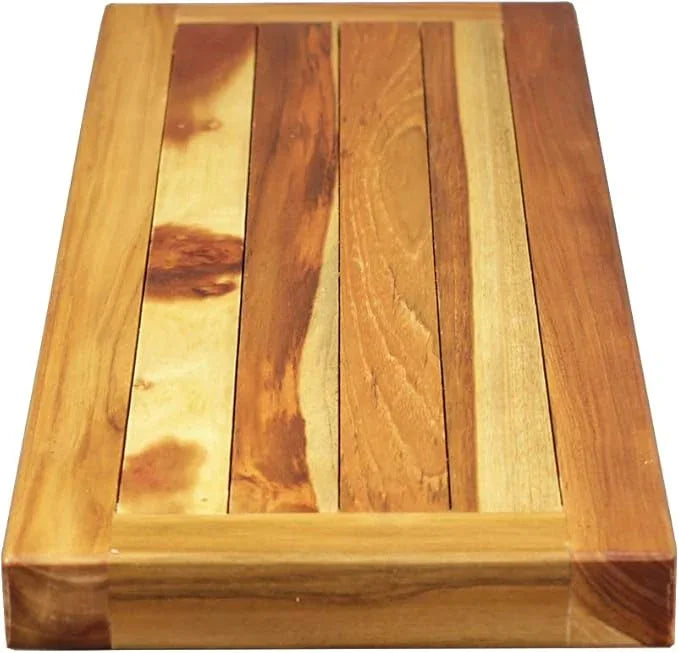 EcoDecors, 29 inch, Bath Tray for Tub, Bath Tub Tray Wood, Bathtub Table, Caddy for Bathtub in Natural Teak - ModernBath