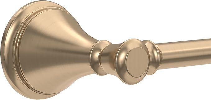 DELTA Cassidy Toilet Paper Holder, Champagne Bronze, Bathroom Accessories, 79750-CZ 3.63 x 8.38 x 3.63 Inches - ModernBath