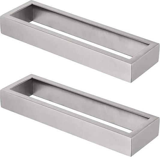 KOKOSIRI Towel Ring Brushed Nickel Hand Towel Hanger Holder 9-Inch Kitchen Rack Stainless Steel for Bathroom Hardware Wall Mount, 2 Pack B4008BR-L9-P2 - ModernBath