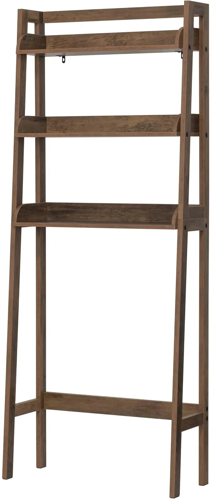 UTEX Over The Toilet Storage Shelf, 3-Tier Over Toilet Bathroom Organizer, Above Toilet Storage Rack (Wood Grain) - ModernBath