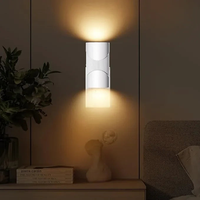 easuntec Night Light, Night Lights Plug into Wall, Warm Led Night Light, Dusk to Dawn Light Sensor, 3 Light Modes, Dimmable Night Lights for Bedroom Bathroom Hallway Kitchen Stairs (White, 2 Pack) - ModernBath